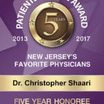 Vitals' Patient Choice Award 2013-2017