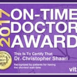 Vitals On-Time Doctor Award 2017