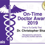 2019 Vitals On-Time Doctor Award