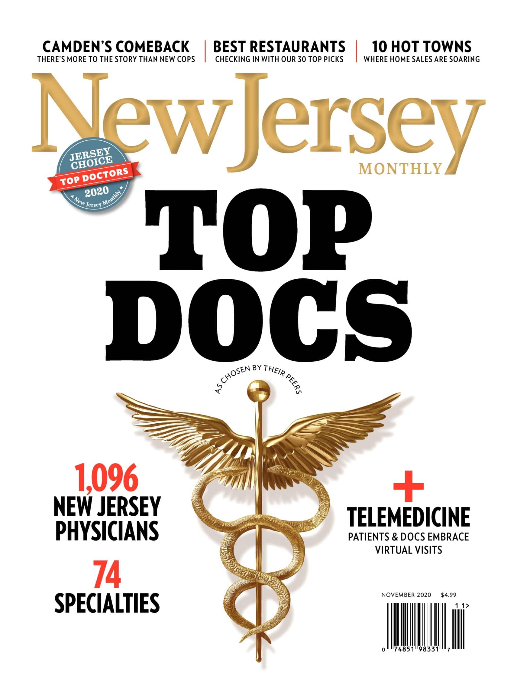 New Jersey Monthly Top Doctors 2020